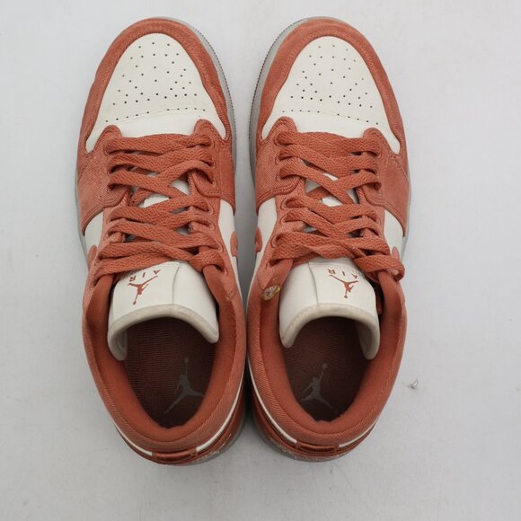 Nike Air Jordan 1 Low SE  Canvas Sky Orange Women's Size 11 Sneakers FN3722-801 - Picture 9 of 10